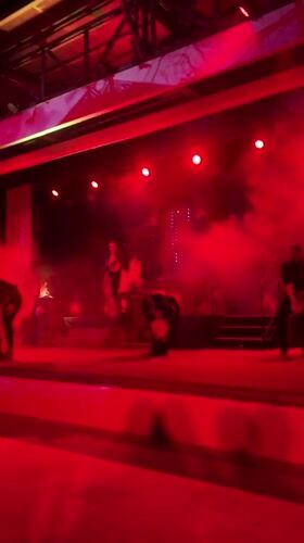 Gothic Halloween stage show lights up Punta Sal night