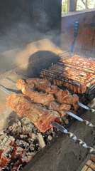 Outdoor barbecue and riverside scenes witnessed in Zhigalki, Russia