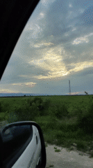 Morning drive captured on empty Bulgarian road