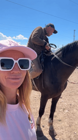 Horse riding event draws crowds in Tokmok City, Kyrgyzstan