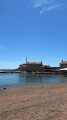 Sunny coastal scenes captured in Petrovac, Montenegro