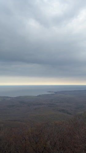 Elevated landscape view captured in Brodilovo, Bulgaria