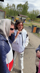 Ambulance responds to Moscow playground incident with adults, child present