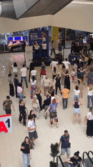 Dance-off draws crowds at Novi Sad shopping mall