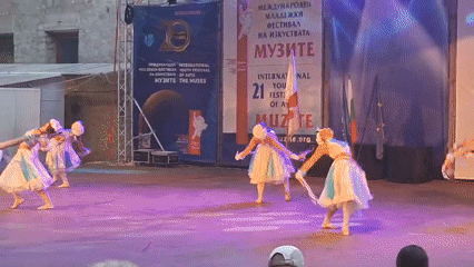 Ballet performance at Apollonia Summer Theater, Sozopol