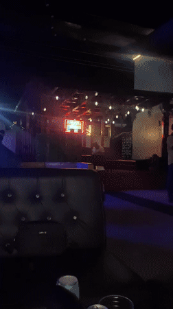 Night out at a lounge-bar in Howayi, Nigeria