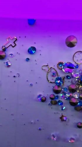 Nail salon procedure documented in Otchor, Russia