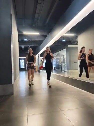Morning workout sessions documented at Tyumen gym facility