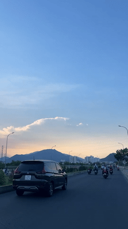 Normal traffic flow observed on Nha Trang highway