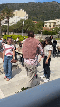 Spring morning scenes captured in Petrovac Montenegro beach town