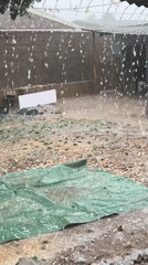 Severe hailstorm hits Jos, Nigeria with heavy rainfall