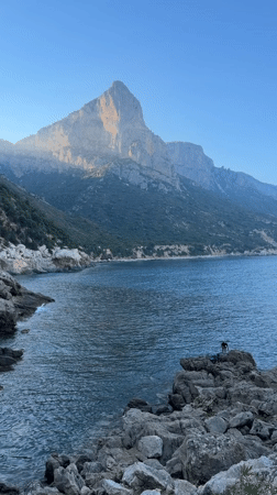 Afternoon on Baunei's rugged Sardinian coastline