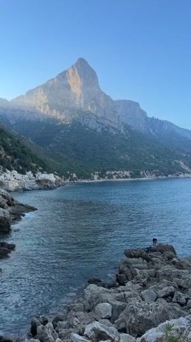 Afternoon on Baunei's rugged Sardinian coastline