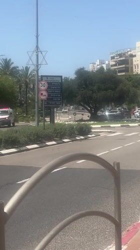 Ambulance responds to incident in Kiryat Motzkin street