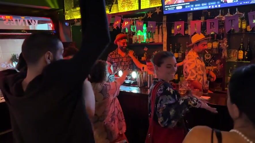 Late-night Tbilisi: riverside strolls, bar scenes, and city landmarks