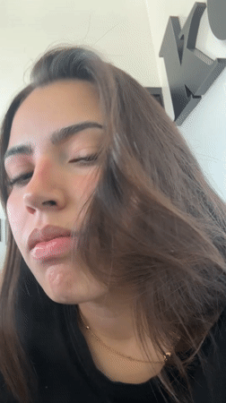 Woman recorded in casual indoor moments in Mexico