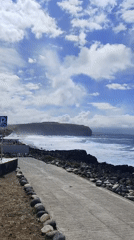 Coastal scenes captured in Ribeira Grande during afternoon swim