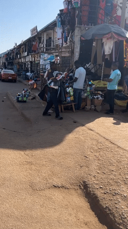 Morning commerce activities captured in Bukuru Nigeria markets