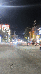 Night street scenes captured in Phú Quốc, Vietnam