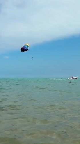 Beach day activities captured at Nesebar Bulgaria resort