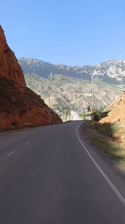 Naryn City, Kyrgyzstan