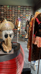 Clothing store browsing captured in Ko Samui, Thailand