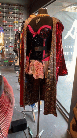 Clothing store browsing captured in Ko Samui, Thailand