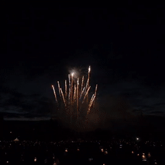 Live music and fireworks close out a big outdoor festival night