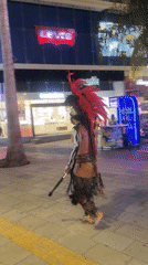 Late night street scenes captured in Playa del Carmen