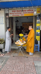 Monks, macadamia nuts, and coffee grounds in Nha Trang