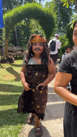 School graduation ceremony features traditional Balinese performances in Gianyar