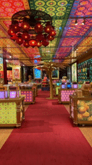 Ornate luxury retail store interior documented in Colombo