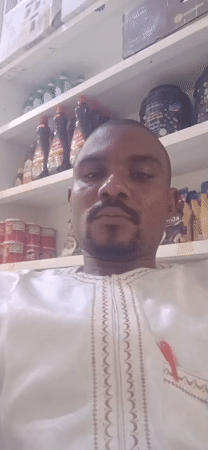 Afternoon at a small retail shop in Howayi, Nigeria