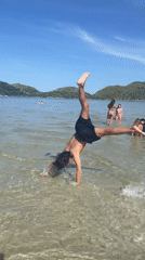 Beach recreation activity observed in Cabo Frio waters