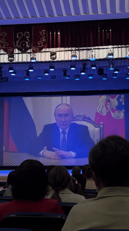 Class of 2026 graduation ceremony in Starobaltachevo, Russia