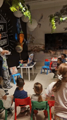 Children's birthday party features entertainer, Zootopia 2 themes