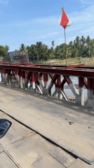 Transportation and bridge infrastructure scenes across Aceh, Indonesia