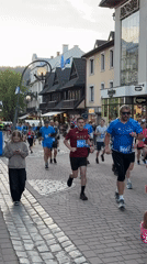 Running race held in Zakopane amid carnival attractions