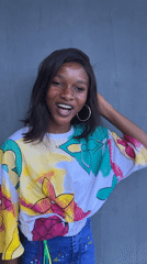 Woman poses for photo in Badagry, Nigeria