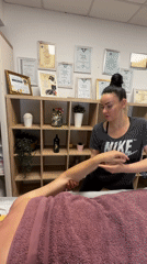 Massage session documented in Sofia, Bulgaria