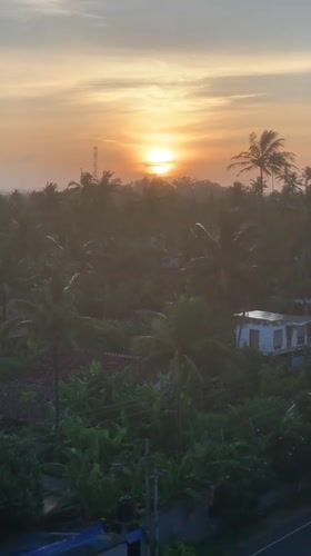 Golden hour along Sri Lanka's southern coast