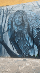 Street art murals documented in Puebla, Mexico
