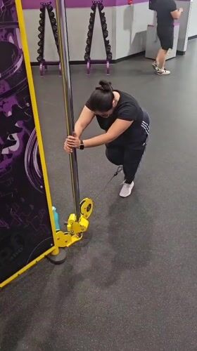 Gym workout session documented in Puebla, Mexico