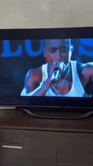Krasnoyarsk resident captures home entertainment setup with hip-hop video