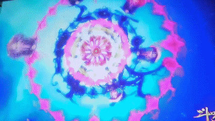 Fractal visual sequence recorded in Ulsan, South Korea