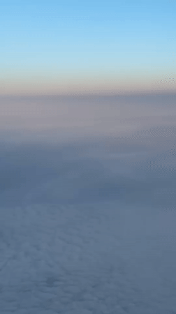 Aerial cloud formations documented over Antalya from aircraft