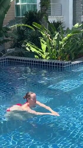 Poolside afternoon in Phuket: swimming, backgammon, and slow moments