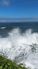 Ocean views captured from elevated position in Mengwi, Indonesia