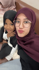 Woman documents dental clinic visit with family in Indonesia