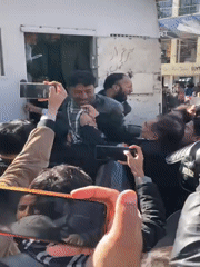 Crowds gather in Quetta as police respond to incidents